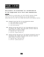 Preview for 12 page of Powerline PAB-139X Owner'S Manual