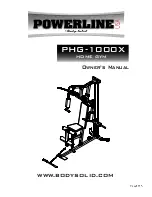 Powerline PHG-1000X Owner'S Manual preview