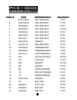 Preview for 6 page of Powerline PHG-1000X Owner'S Manual