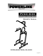 Preview for 1 page of Powerline PVKC83X Owner'S Manual