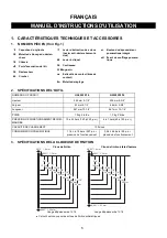 Предварительный просмотр 8 страницы PowerLite MAX HA55SF2/18 Operating Instructions Manual