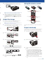 Предварительный просмотр 2 страницы PowerLite PowerLite 97H Quick Setup