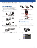 Preview for 2 page of PowerLite W04+ Quick Setup