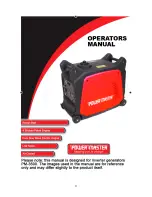 PowerMaster PM-3500 Operator'S Manual предпросмотр