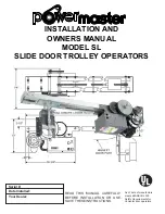 Preview for 1 page of PowerMaster SL Series Installation And Owner'S Manual