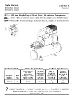 Powermate 200-2274 Parts Manual preview