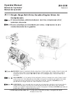 Предварительный просмотр 1 страницы Powermate 200-2358 Operator'S Manual