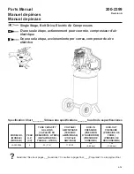 Powermate 200-2399 Parts Manual preview