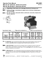 Powermate 200-2485 Operator'S & Parts Manual preview