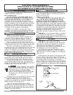 Preview for 9 page of Powermate 200-2485 Operator'S & Parts Manual