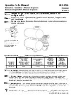 Powermate 200-2786 E103836 Operator'S & Parts Manual предпросмотр