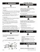 Preview for 6 page of Powermate 62929 Operator'S Manual