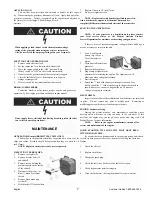 Preview for 7 page of Powermate 62929 Operator'S Manual