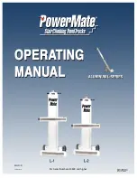 Предварительный просмотр 1 страницы Powermate ALUMINUM L Series Operating Manual