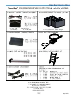 Предварительный просмотр 43 страницы Powermate ALUMINUM L Series Operating Manual