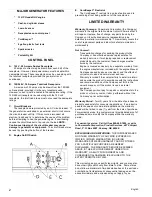 Preview for 2 page of Powermate Black Max PMC496500 User Manual