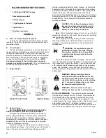 Предварительный просмотр 2 страницы Powermate Coleman ELECTRIC GENERATOR Operator'S Manual