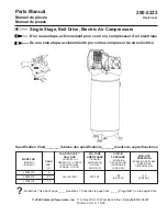 Powermate L5006016 Parts Manual preview