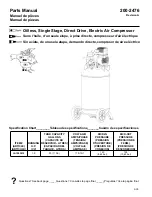 Preview for 1 page of Powermate LA1983012 Parts Manual