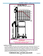 Предварительный просмотр 12 страницы Powermate LiftGate LG-3 Installation & Operation Manual