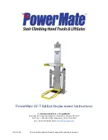 Powermate LiftGate LV-7 Instructions Manual preview