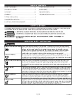 Preview for 2 page of Powermate MLA8046065 Operator'S Manual