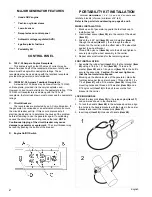 Предварительный просмотр 2 страницы Powermate PC0495503 Instruction Manual