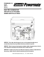 Powermate PC0496503.18 User Manual предпросмотр