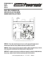 Powermate PC0525300.18 Manual предпросмотр