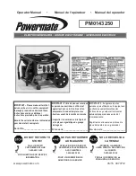 Preview for 1 page of Powermate PM0143250 Operator'S Manual