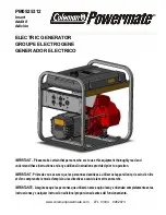 Preview for 1 page of Powermate PM0525312 Instructions Manual