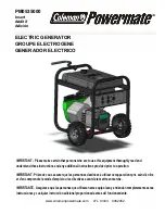 Preview for 1 page of Powermate PM0535000 Owner'S Manual