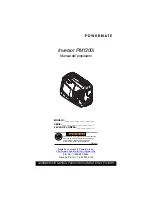 Предварительный просмотр 21 страницы Powermate PM1200i Owner'S Manual