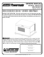 Предварительный просмотр 1 страницы Powermate PM400911 Owner'S Manual