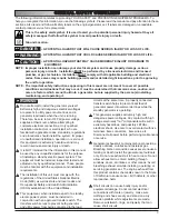 Предварительный просмотр 3 страницы Powermate PM400911 Owner'S Manual