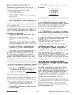 Preview for 21 page of Powermate PMC645500 Operator'S Manual