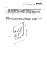 Предварительный просмотр 8 страницы Powermate PMi 2000 User Manual