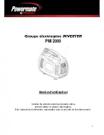 Предварительный просмотр 32 страницы Powermate PMi 2000 User Manual