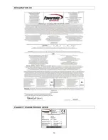 Preview for 36 page of Powermate PMV 1200 Owner'S Manual