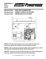 Powermate Premium Plus PC0505622.17 Manual предпросмотр