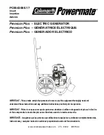 Preview for 1 page of Powermate Premium Plus PC0543000.17 Owner'S Manual