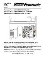 Preview for 1 page of Powermate Premium Plus PM0545003 Owner'S Manual