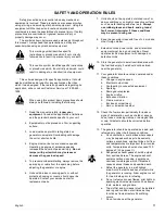 Preview for 3 page of Powermate Premium Pulse Operator'S & Parts Manual