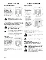 Preview for 5 page of Powermate Premium Pulse Operator'S & Parts Manual