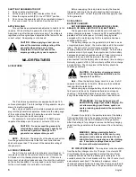 Preview for 6 page of Powermate Premium Pulse Operator'S & Parts Manual