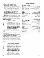 Preview for 18 page of Powermate Premium Pulse Operator'S & Parts Manual