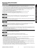 Preview for 3 page of Powermate PRTT212 Operator'S Manual