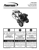 Предварительный просмотр 1 страницы Powermate PW0102405 Operator'S Manual