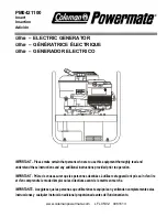 Powermate Ultra PM0421100 Product Manual preview