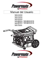 Preview for 55 page of Powermate WX 2200 Owner'S Manual